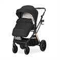 Passeggino GLORY 2in1 con coprigambe BLACK